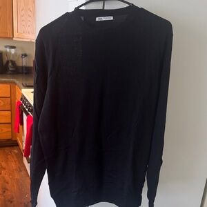 Dark Blue Zara Sweater